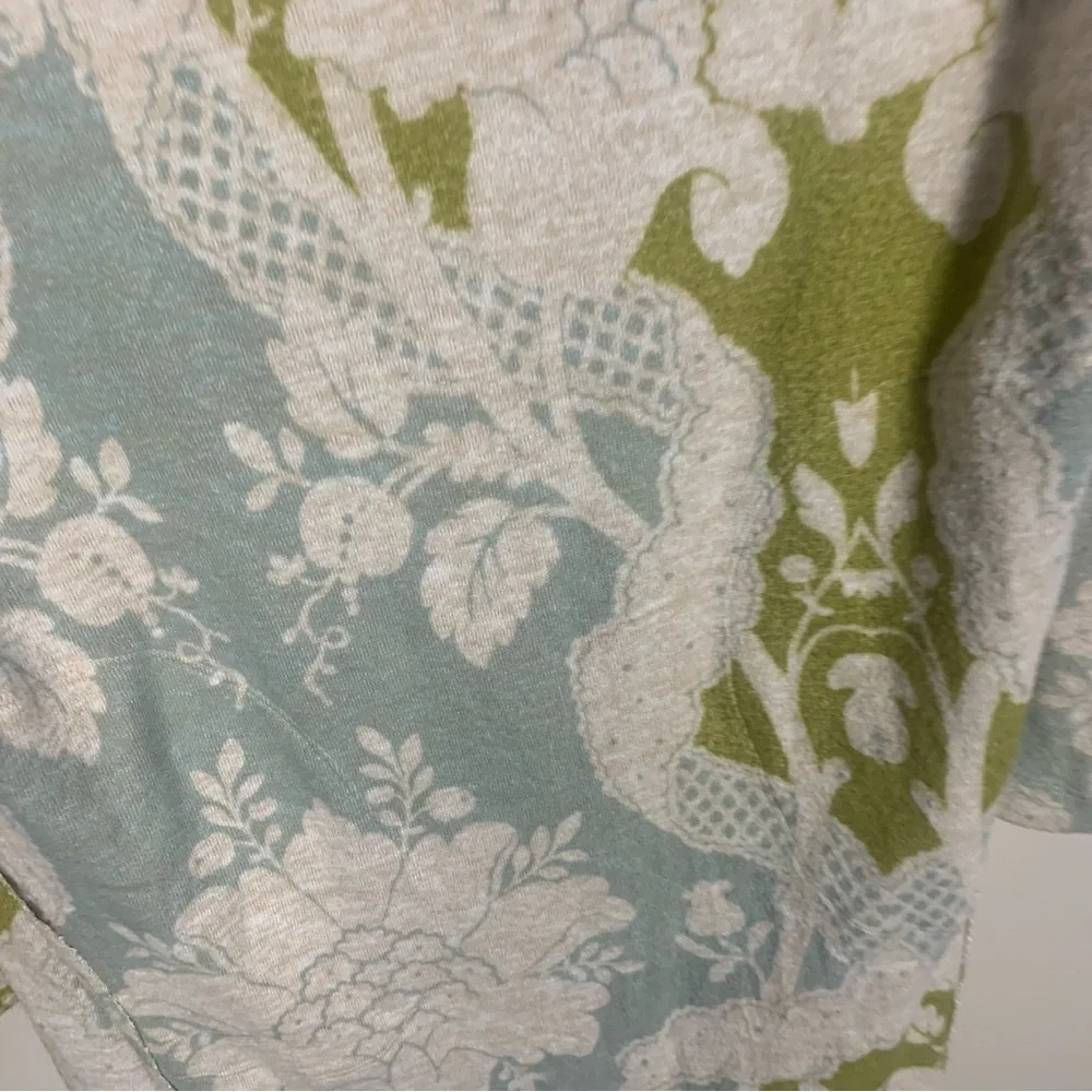 Anthropologie Saturday Sunday Soft Cozy Cowl Neck Floral Sweater Dress - Picture 5 of 14